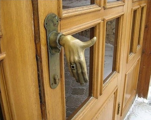 Crazy Door Handles