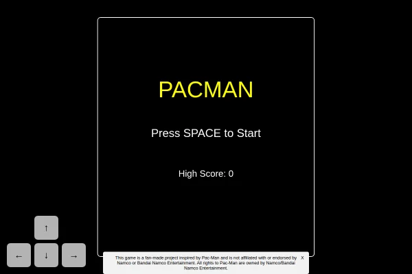 Screenshot of Pac-Man