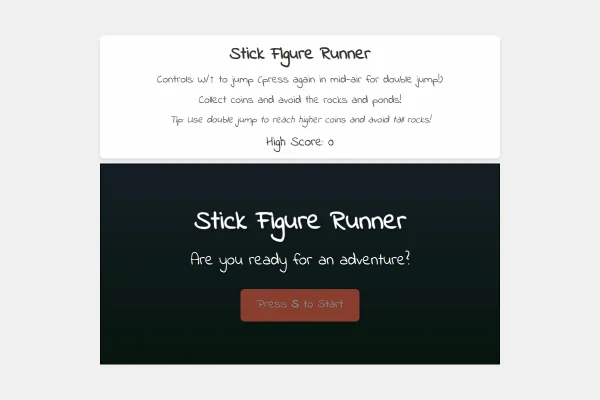 Screenshot of Stick Runner