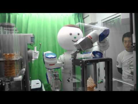 Yaskawa : Robot make Ice Cream