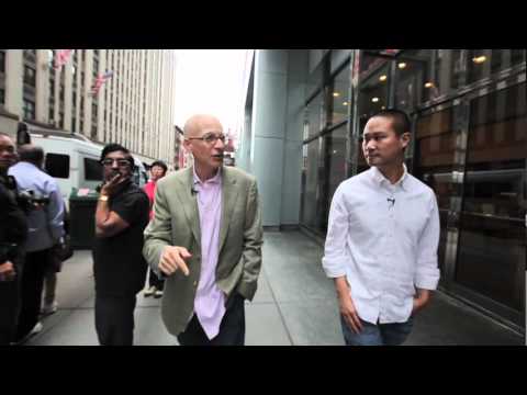 Times Square with Seth Godin