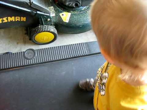 Tyler On A Treadmil