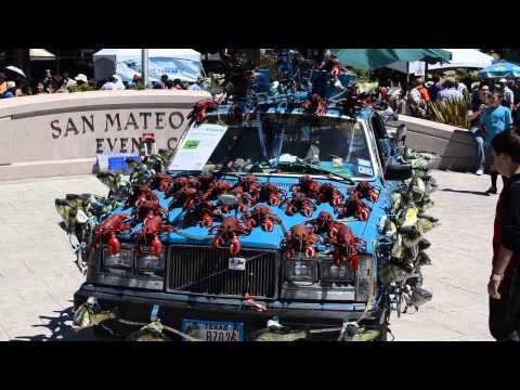 Maker Faire 2013 Singing Lobsters &amp; Fish Car