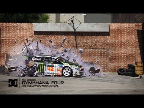 DC SHOES: KEN BLOCK&#039;S GYMKHANA FOUR; THE HOLLYWOOD MEGAMERCIAL