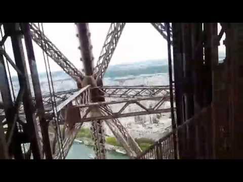 Eiffel Tower up to the Top Platform