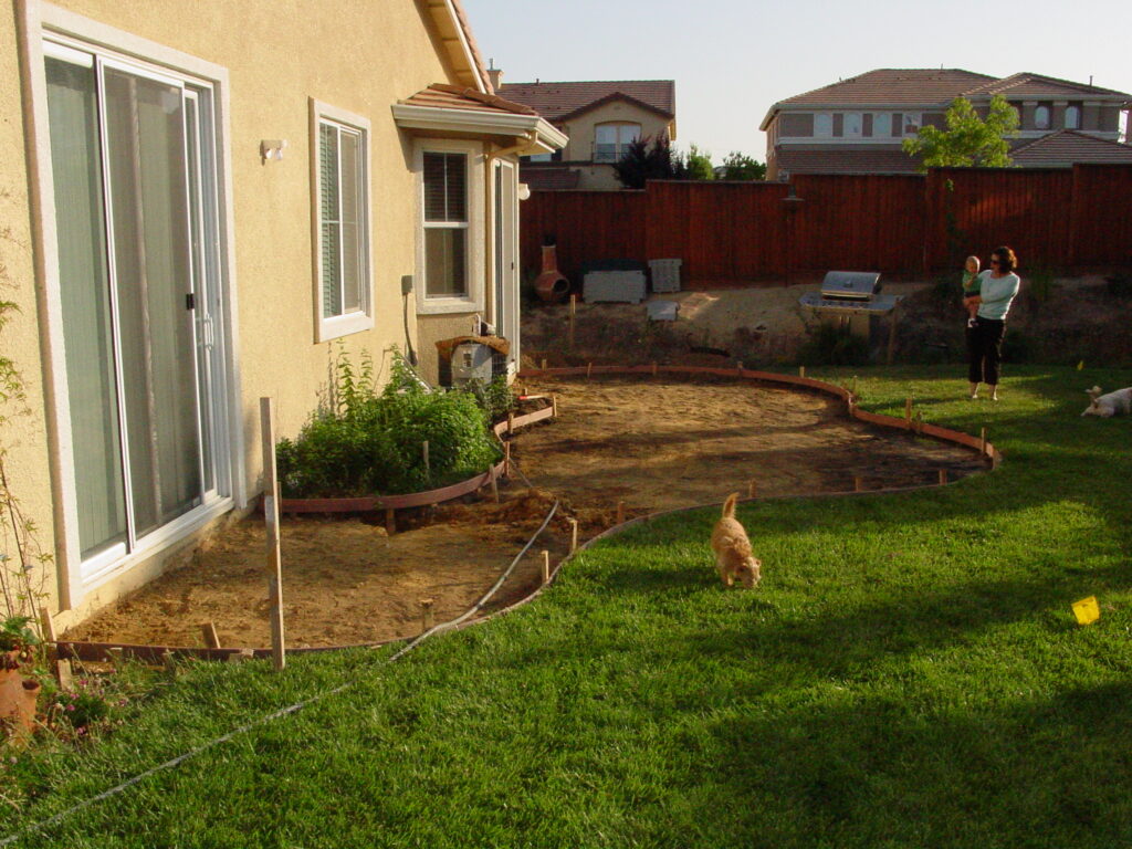 Patio – Day #2…