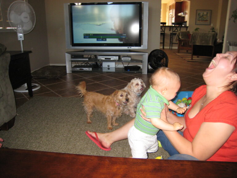Pictures: Tyler’s first steps