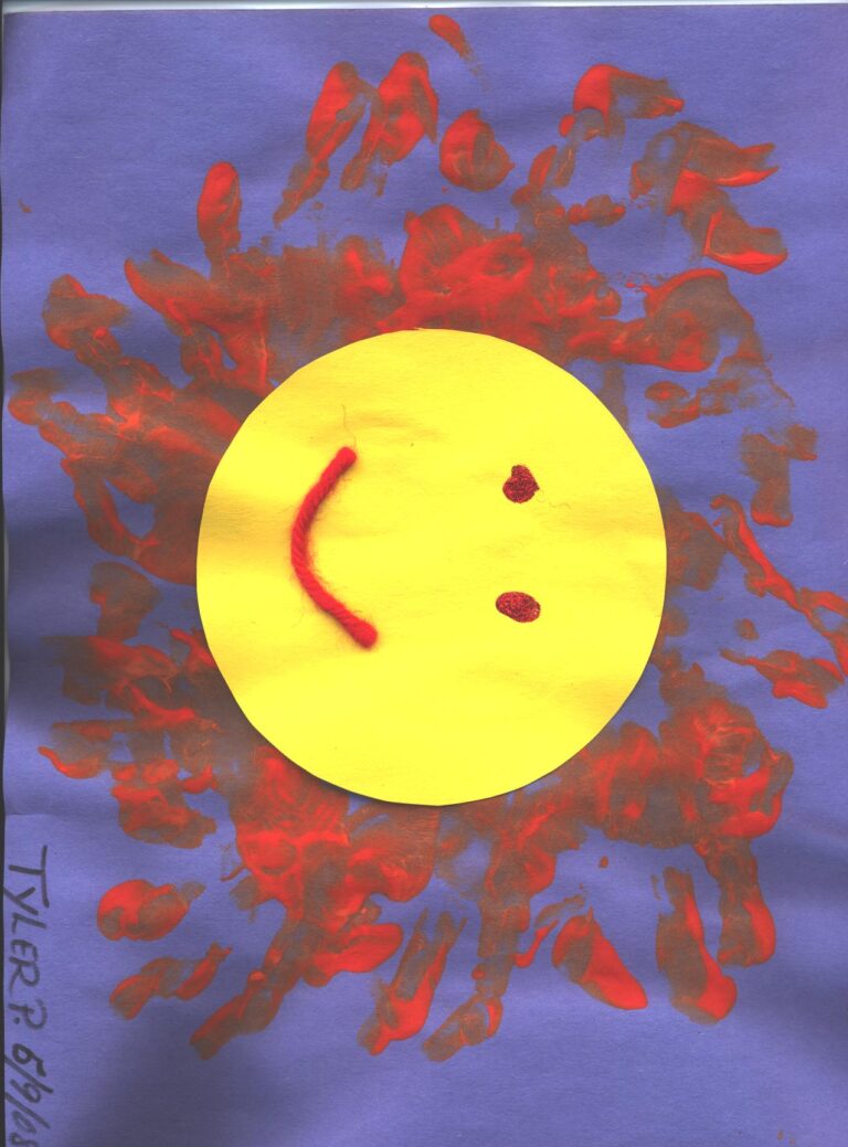 New Tyler art from daycare