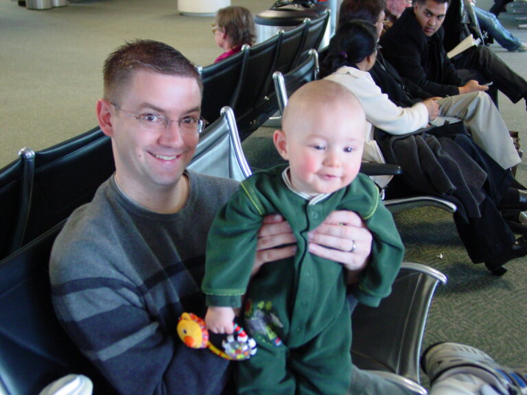 Tyler’s first plane ride