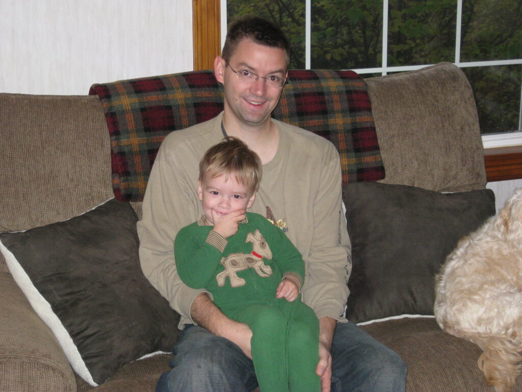My Nephew Evan and I