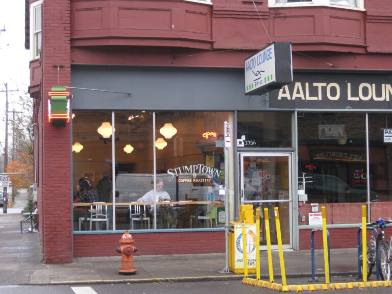 Stumptown coffee on Hawthorne Boulevard
