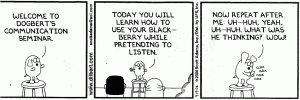 Dogbert’s Communication Seminar