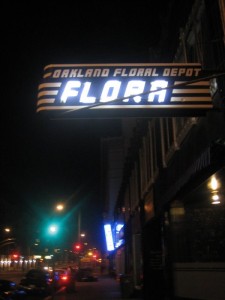 Flora Restaurant in Oakland