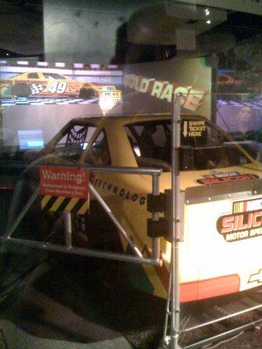 Nascar Virtual Racing at the MOA