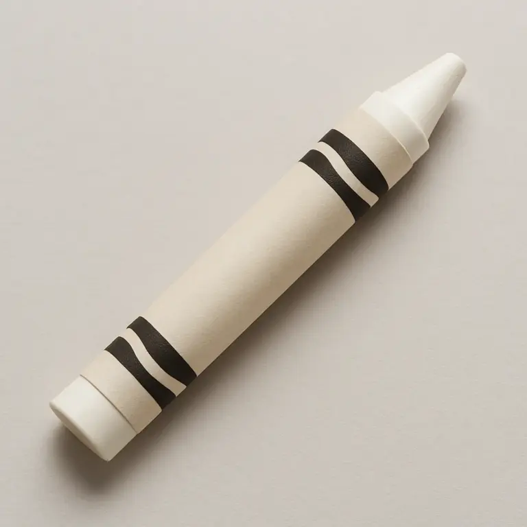 The White Crayon Paradox