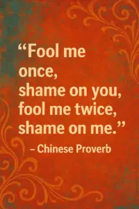 Fool Me Once