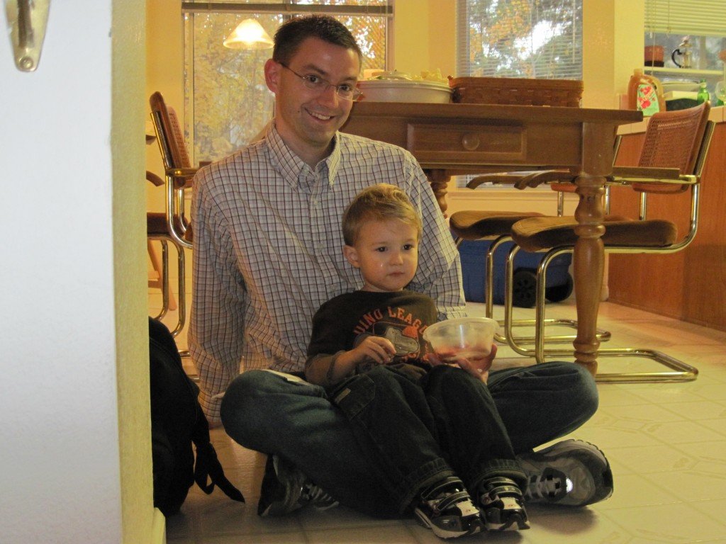 Tyler and dad from Thanksgiving