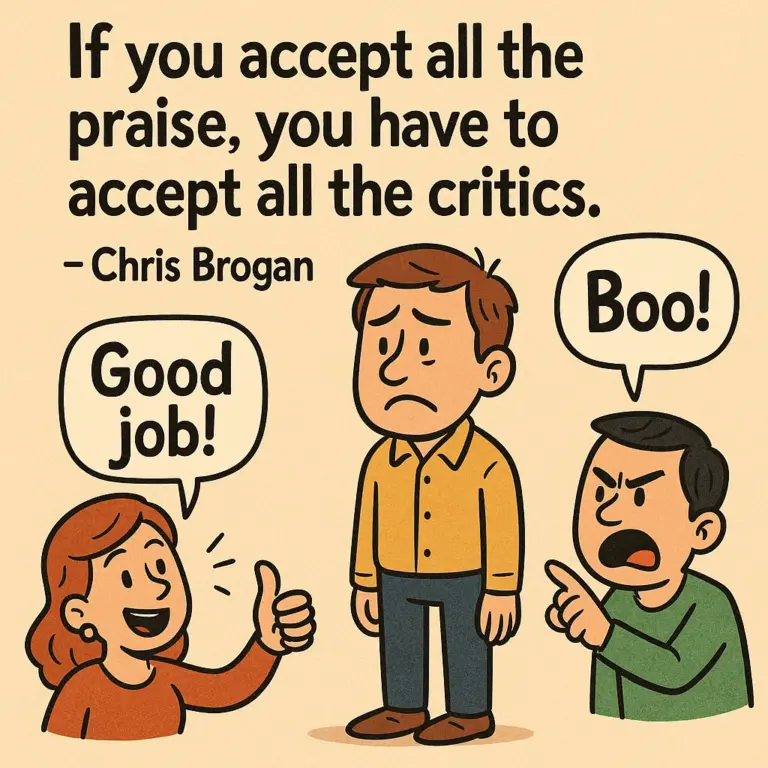 Praise and Criticism: Two Sides of the Same Coin