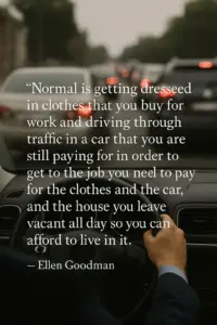 Being Normal Is Absurd