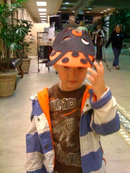 Tyler’s Ladybug Mask