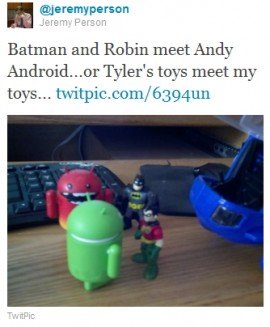 Batman & Robin Meet Andy Android