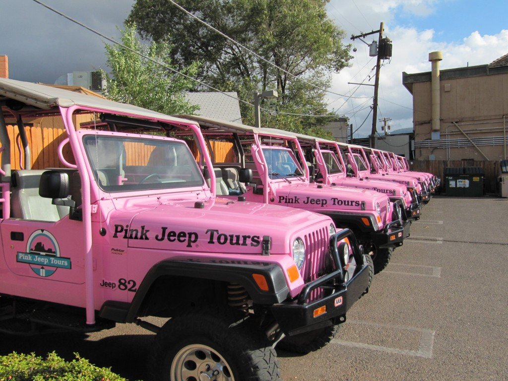 Honeymoon Day 5: Pink Jeep Tour