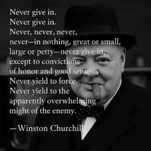 Never Give In