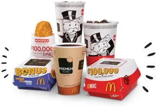 McDonalds Monopoly