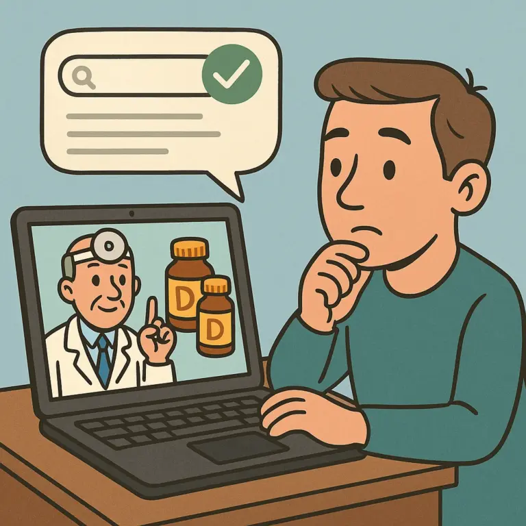 Playing Doctor: From Google Searches to Vitamin D