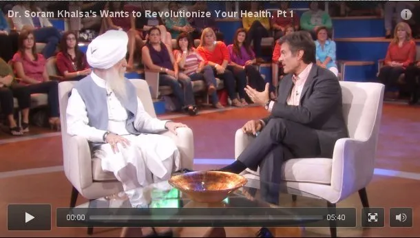 Dr. Soram Khalsa on Dr. Oz