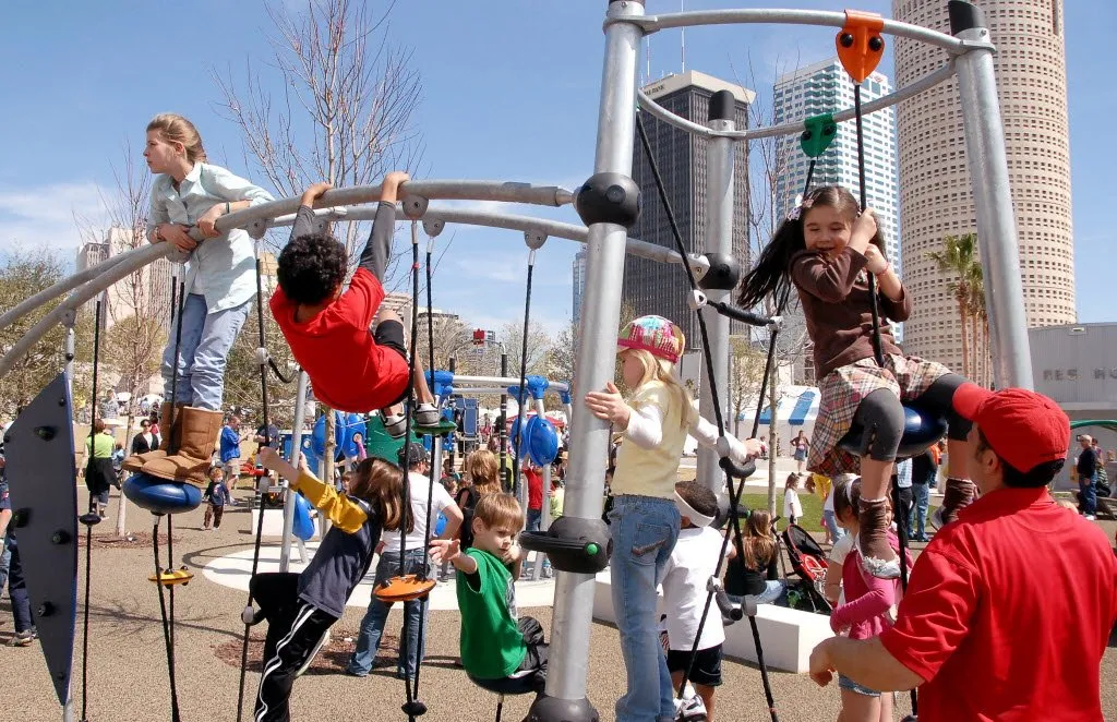 playground Children at a playground