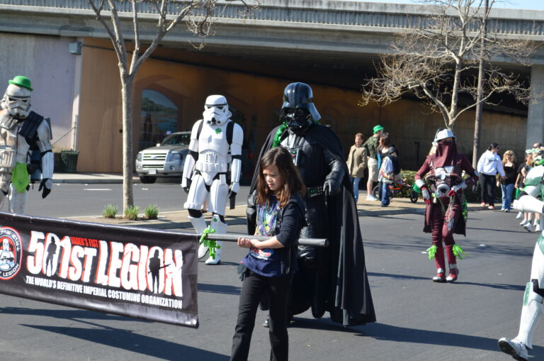 St. Patrick’s Day parade invaded by Vader