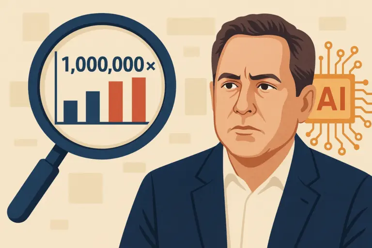 Fact-Checking David Sacks’ “1,000,000× in Four Years” AI Progress Claim