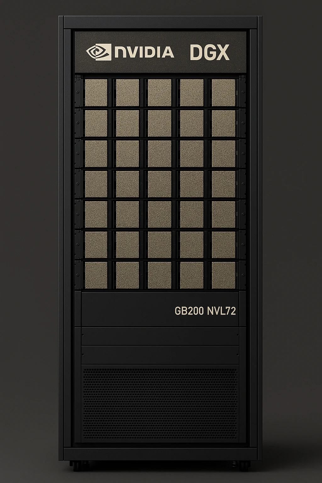 NVIDIA DGX GB200 NVL72 rack system